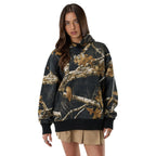FOX Racing Mens Hoodie - REALTREE Fleece Pullover (Black/Multi)