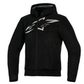 Alpinestars Chrome SUPERAIR Motorcycle Riding Hoodie (Black/Dark Grey/White)