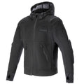 Alpinestars MoFlow Air Tech Motorcycle Hoodie Urban Vented Jacket (Black/Black)