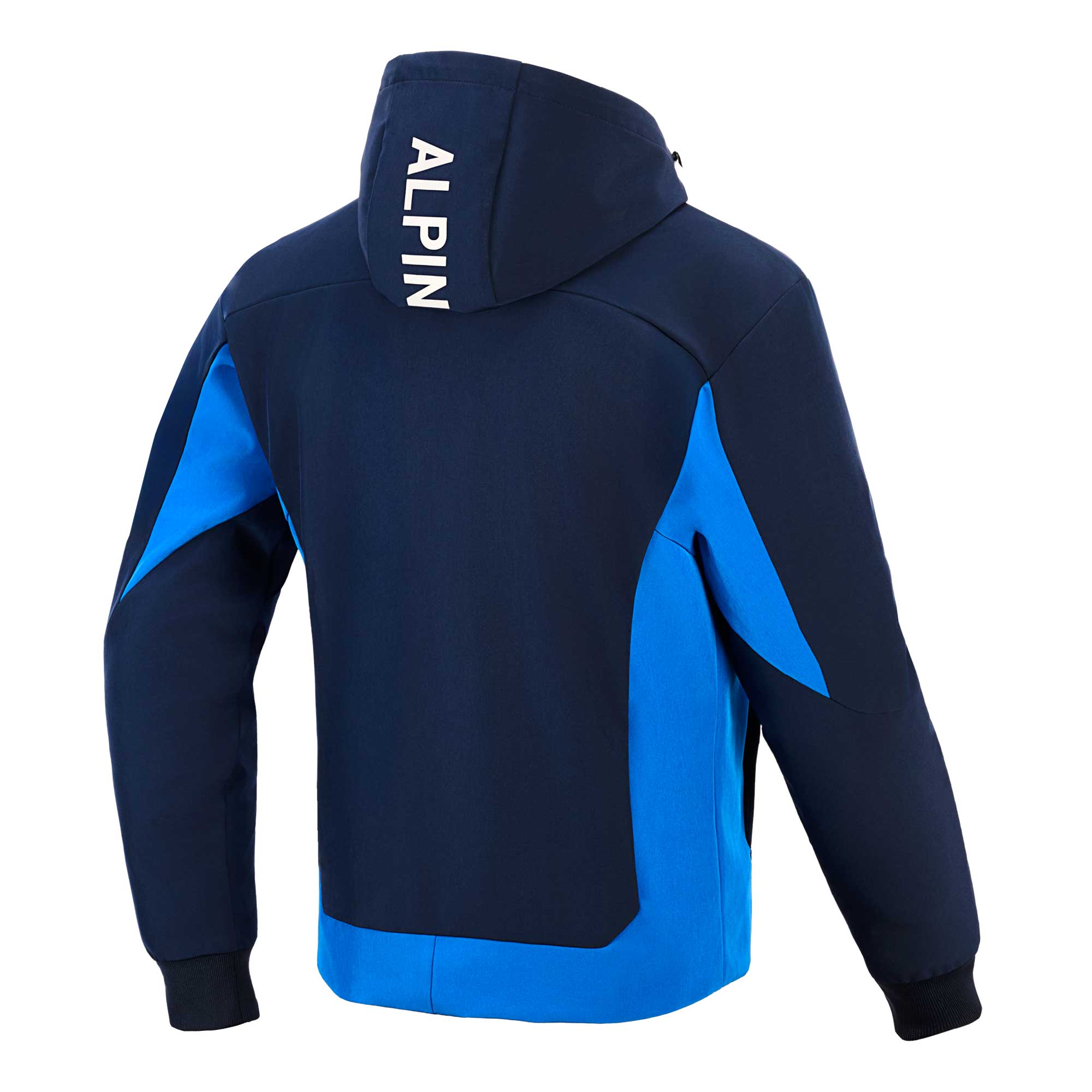 Alpinestars Radium Tech Motorcycle Hoodie Urban Textile Jacket (Night Navy/Royal Blue)