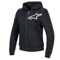 Alpinestars Women's Chrome V2 SPORT Motorcycle Hoodie (Black/White)
