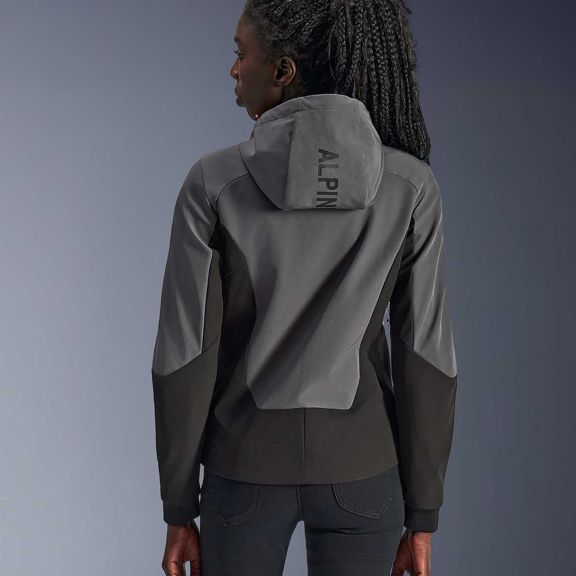 Alpinestars Women's Radium Tech Riding Hoodie (Deep Grey/Black)