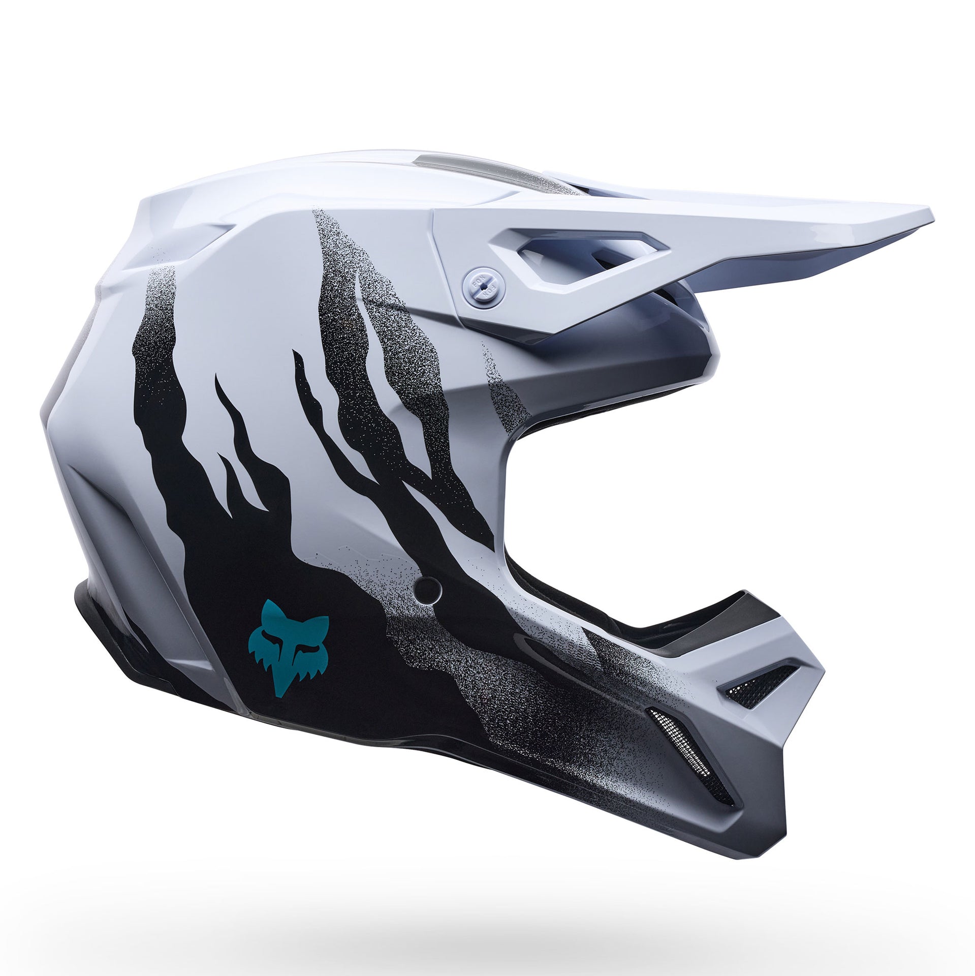FOX Racing V1 MIPS CLUTCH MX Helmet (White/Black)