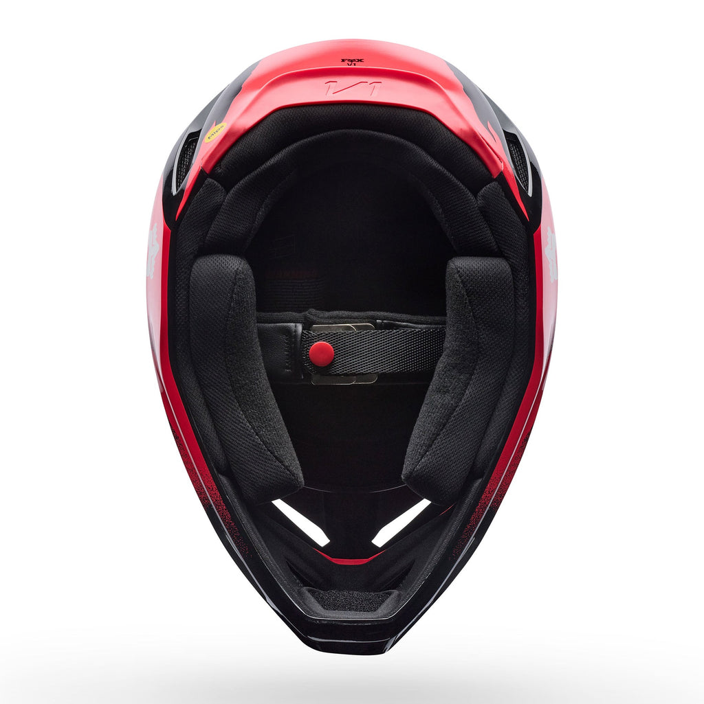 FOX Racing V1 MIPS CLUTCH MX Helmet (Black/Neon Pink)