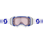 Scott PROSPECT 2.0 AMPLIFIER Goggles DOPPLER (White/Blue) AMP Rose Lens