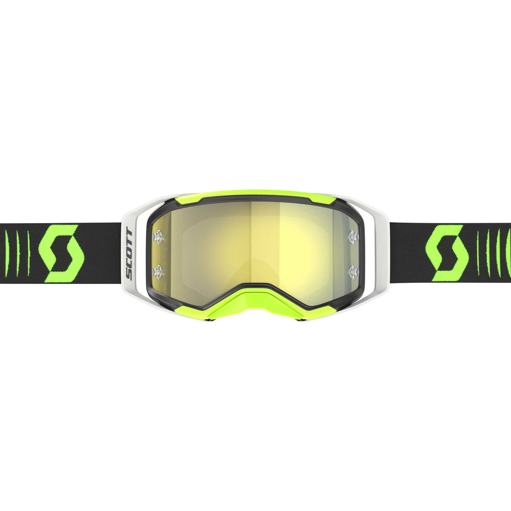 Scott PROSPECT 2.0 Goggles Doppler (Black/Neon Yellow) Chrome Yellow Lens