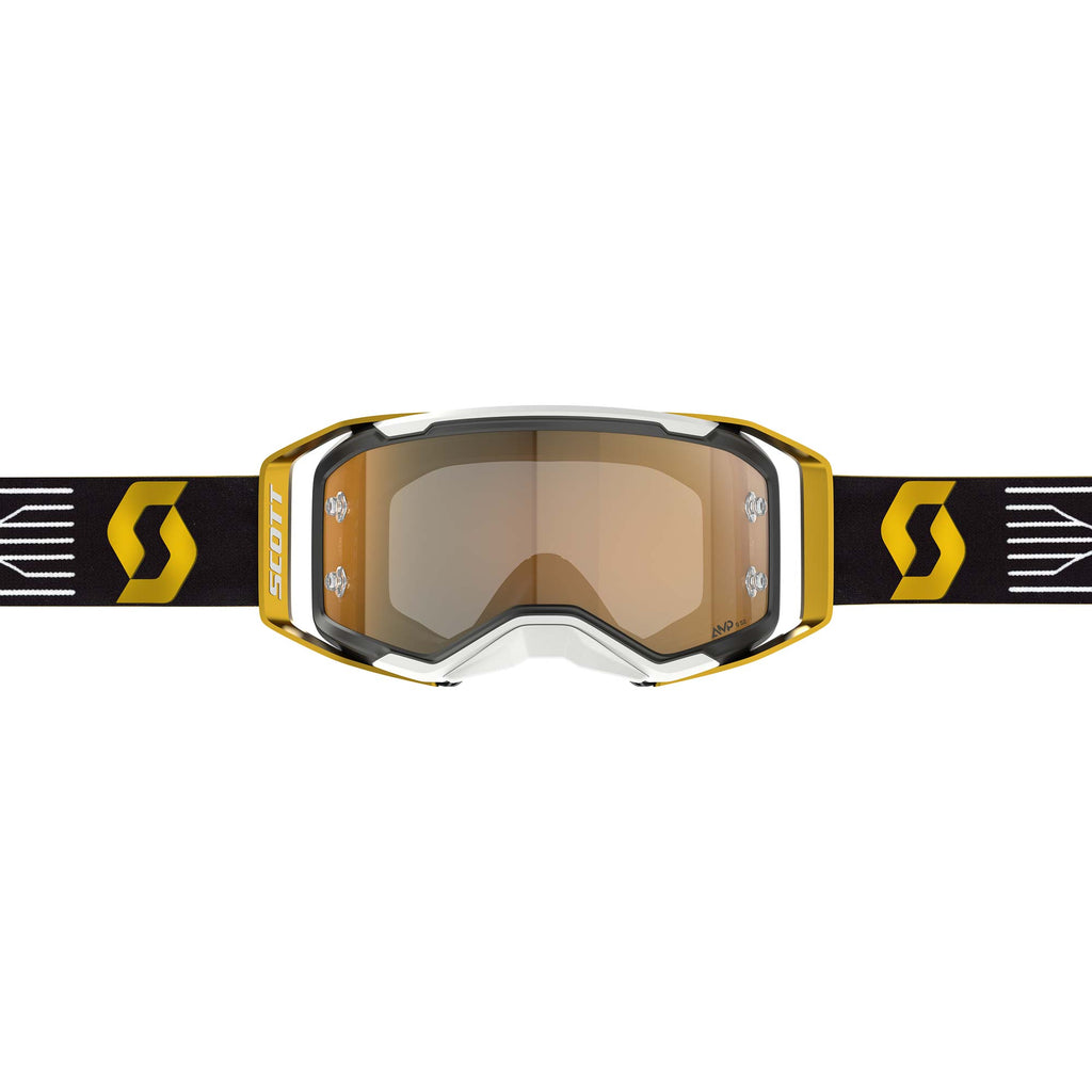 Scott PROSPECT 2.0 AMPLIFIER Goggles (Black/Gold) AMP Chrome Gold Lens