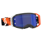 Scott PROSPECT 2.0 AMPLIFIER Goggles (Black/Neon Orange) AMP Chrome Blue Lens