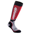 Alpinestars MX Plus Socks (Black/Grey/Red)
