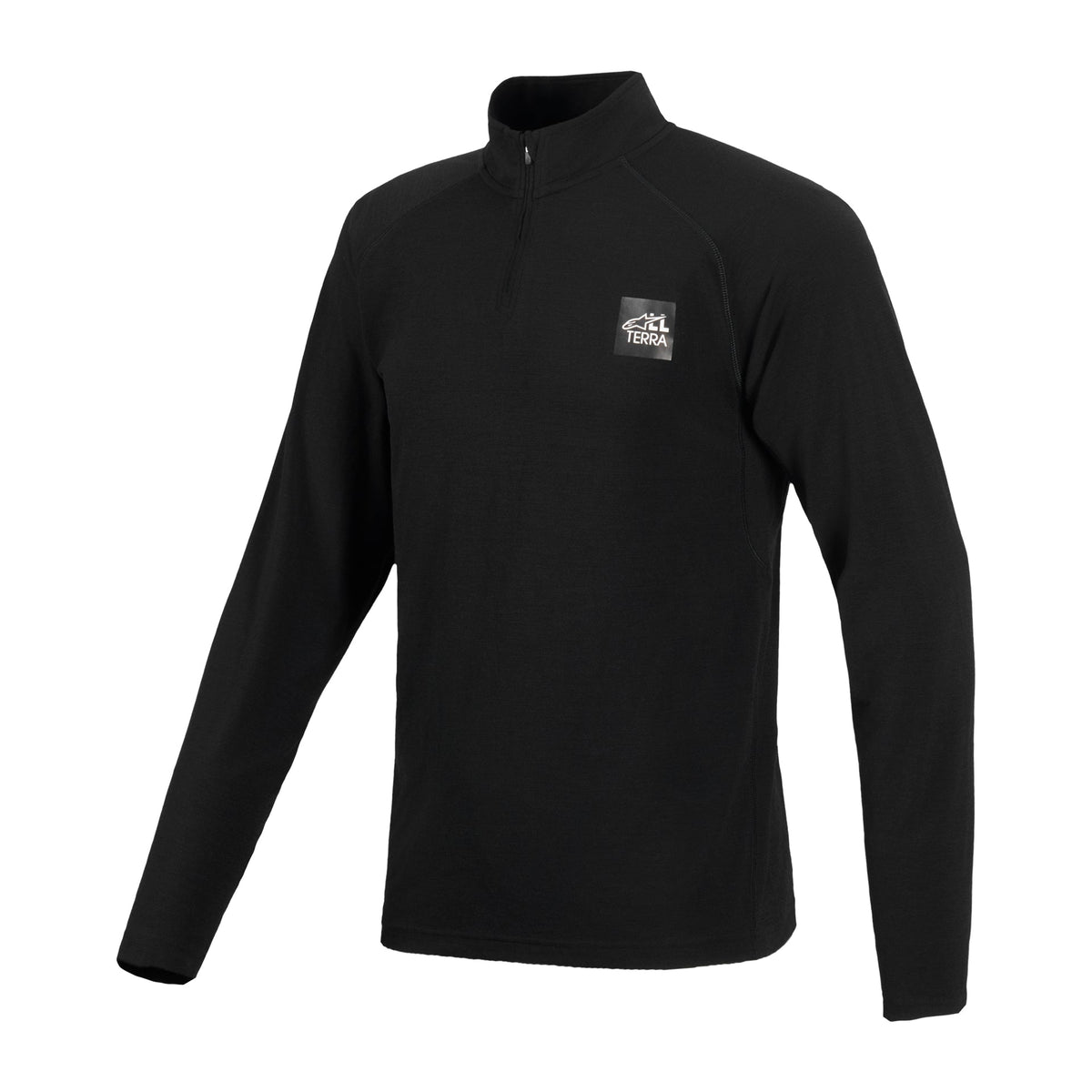 Alpinestars AT 8 MERINO Motorcycle Riding Top/Jersey Base Layer (Black)