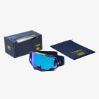 100% MX | MTB Goggles - Armega (BRUNI) Blue Mirror Lens