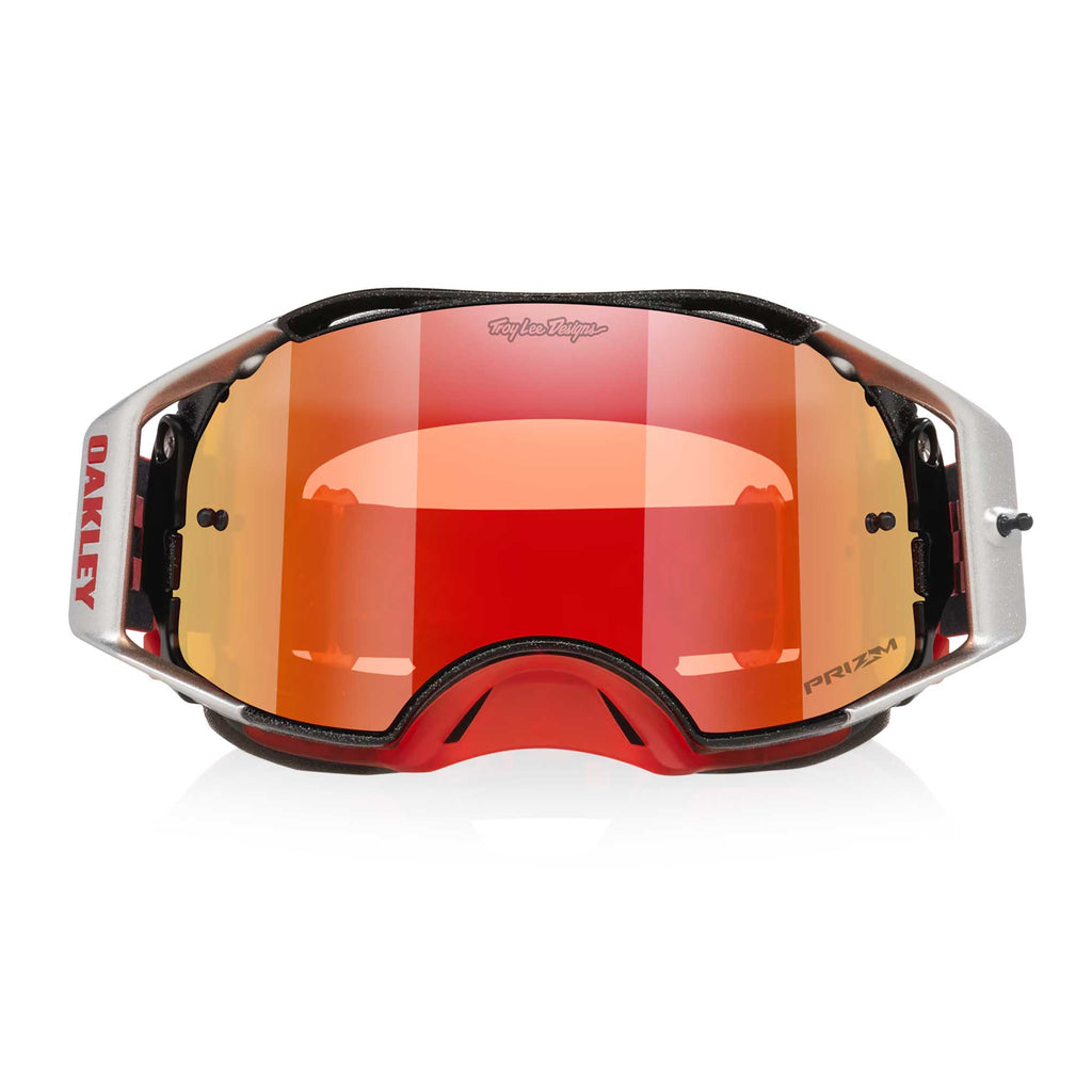 Oakley Airbrake Goggles - Troy Lee Designs HALO (Black) PRIZM Torch Lens