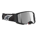 Alpinestars SuperTech CORP Vision MX Goggles (Black/Grey) Mirror Silver Lens