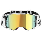 Alpinestars SuperTech CORP Vision MX Goggles (White/Gold) Mirror Gold Lens