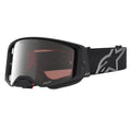 Alpinestars Supertech VESTA MX Goggles (Black Matte/Silver) Mirror Silver Lens