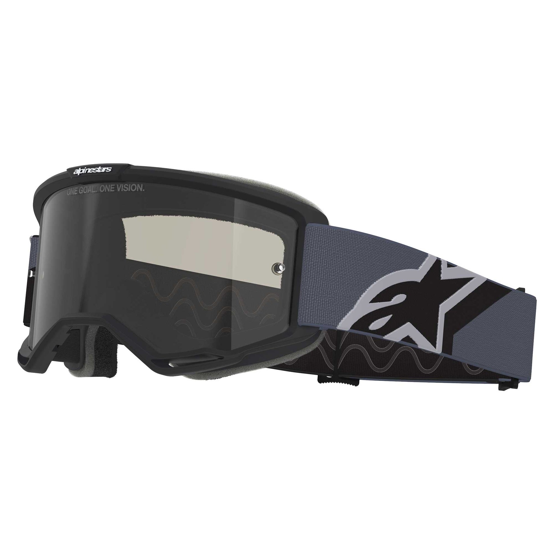 Alpinestars (MX26) Goggles - Vision SAND (Black/Grey) Dark Smoke Lens