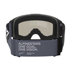 Alpinestars Vision SAND MX Enduro Goggles (Black/Grey) Dark Smoke Lens