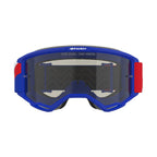 Alpinestars Vision SAND MX Enduro Goggles (Blue/Red/White) Dark Smoke Lens