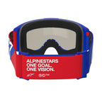 Alpinestars Vision SAND MX Enduro Goggles (Blue/Red/White) Dark Smoke Lens