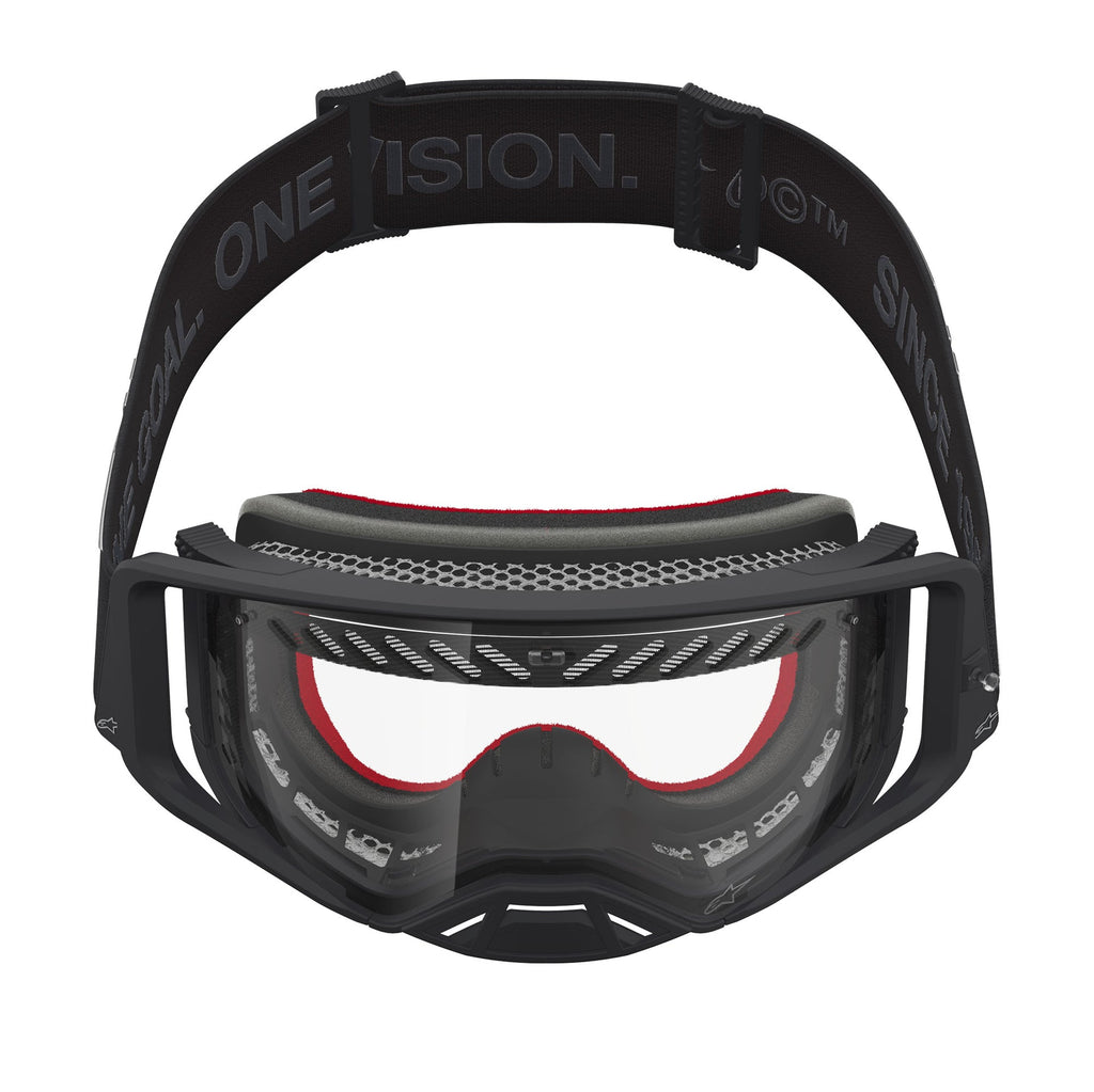 Alpinestars Supertech VESTA MX Goggles (Black Matte/Silver) Clear Lens