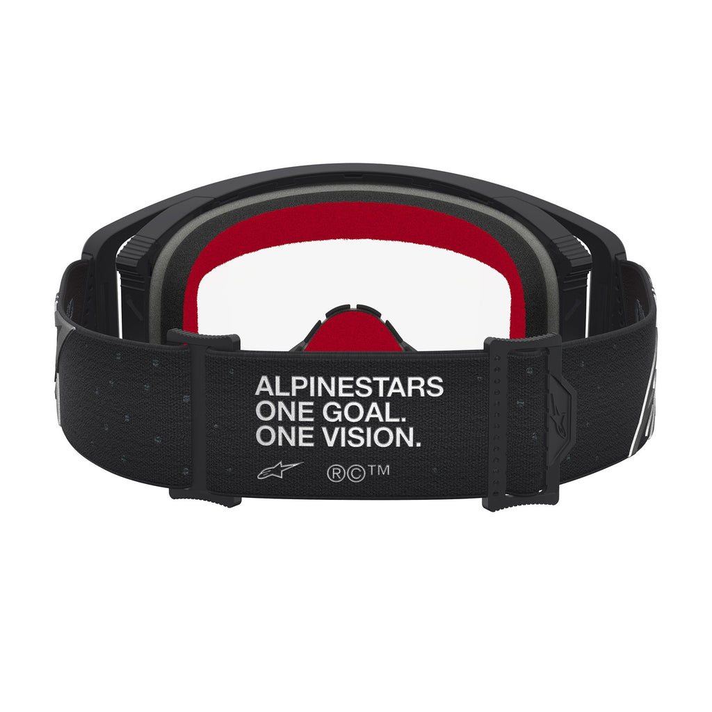 Alpinestars Supertech VESTA MX Goggles (Black Matte/Silver) Clear Lens