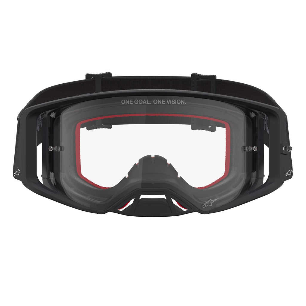 Alpinestars Supertech VESTA MX Goggles (Black Matte/Silver) Clear Lens