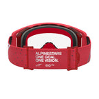 Alpinestars Supertech VESTA MX Goggles (Red Fluo/Chrome) Clear Lens