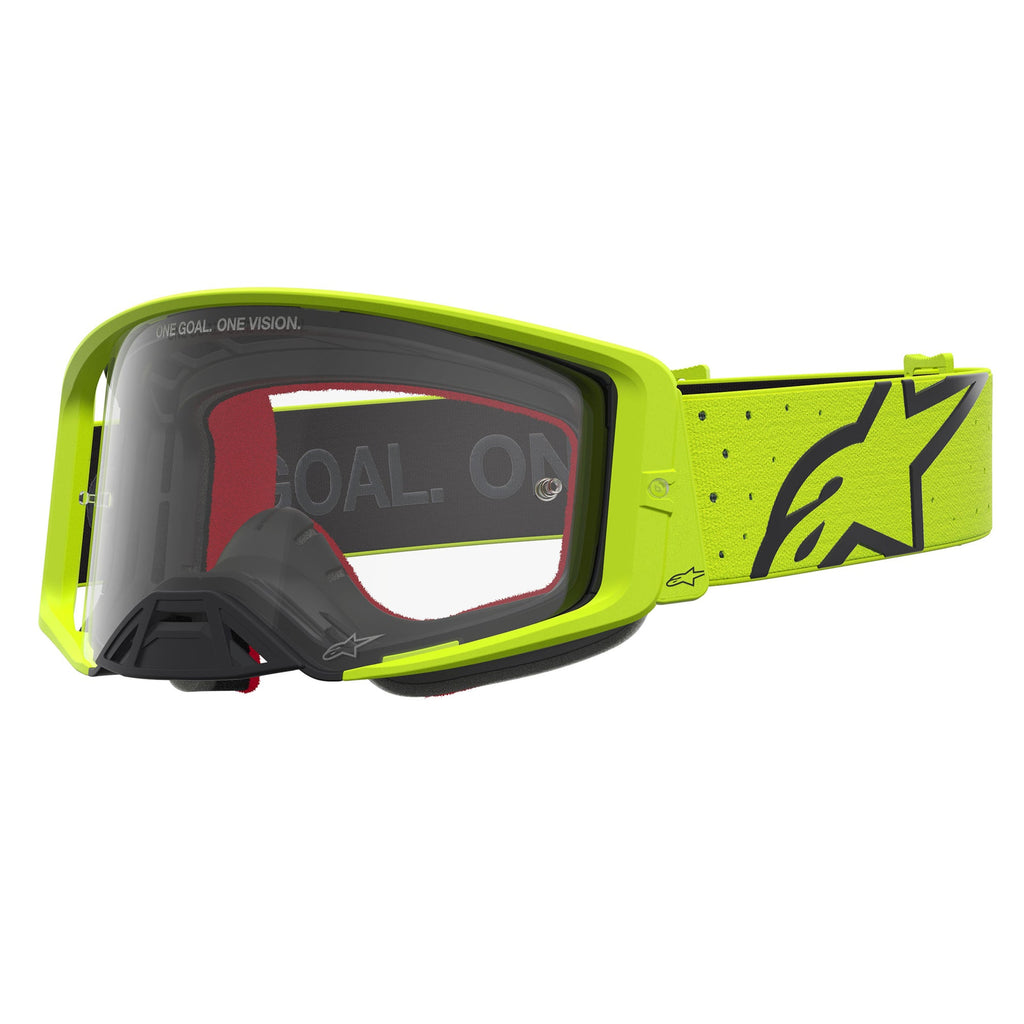 Alpinestars Supertech VESTA MX Goggles (Yellow Fluo/Black) Clear Lens