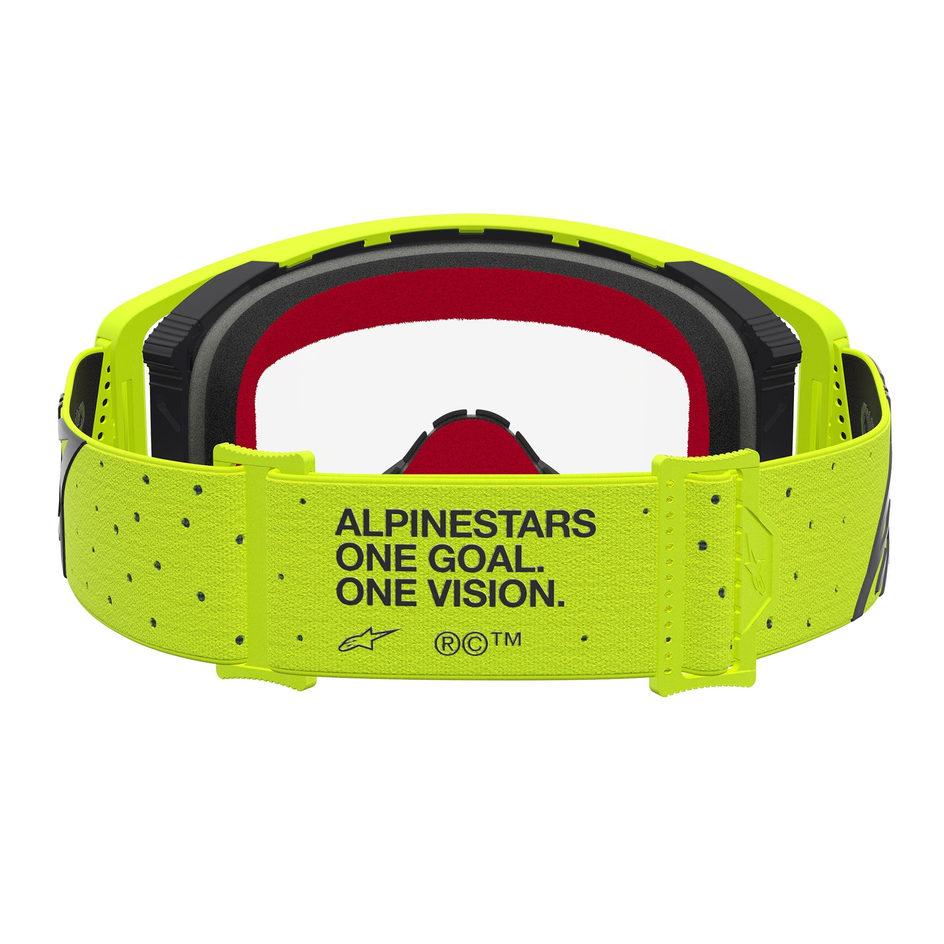 Alpinestars Supertech VESTA MX Goggles (Yellow Fluo/Black) Clear Lens