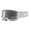 Alpinestars Vision 8 AMBER MX Goggles (White/Silver) Mirror Silver Lens