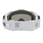 Alpinestars Vision 8 AMBER MX Goggles (White/Silver) Mirror Silver Lens
