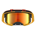 Alpinestars Vision 8 AMBER MX Goggles (Fire Red/Black) Mirror Red Lens