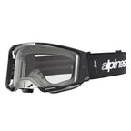 Alpinestars Vision 8 AMBER MX Goggles (Black/Silver) Clear Lens