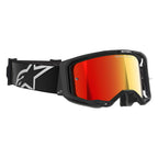 Alpinestars Vision 8 Goggles CORP MX Goggles (Black) Mirror Red Lens