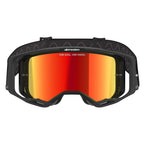 Alpinestars Vision 8 Goggles CORP MX Goggles (Black) Mirror Red Lens