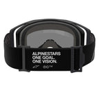 Alpinestars Vision 8 Goggles CORP MX Goggles (Black) Mirror Red Lens