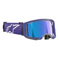 Alpinestars Vision 8 Goggles CORP MX Goggles (Purple) Mirror Blue Lens