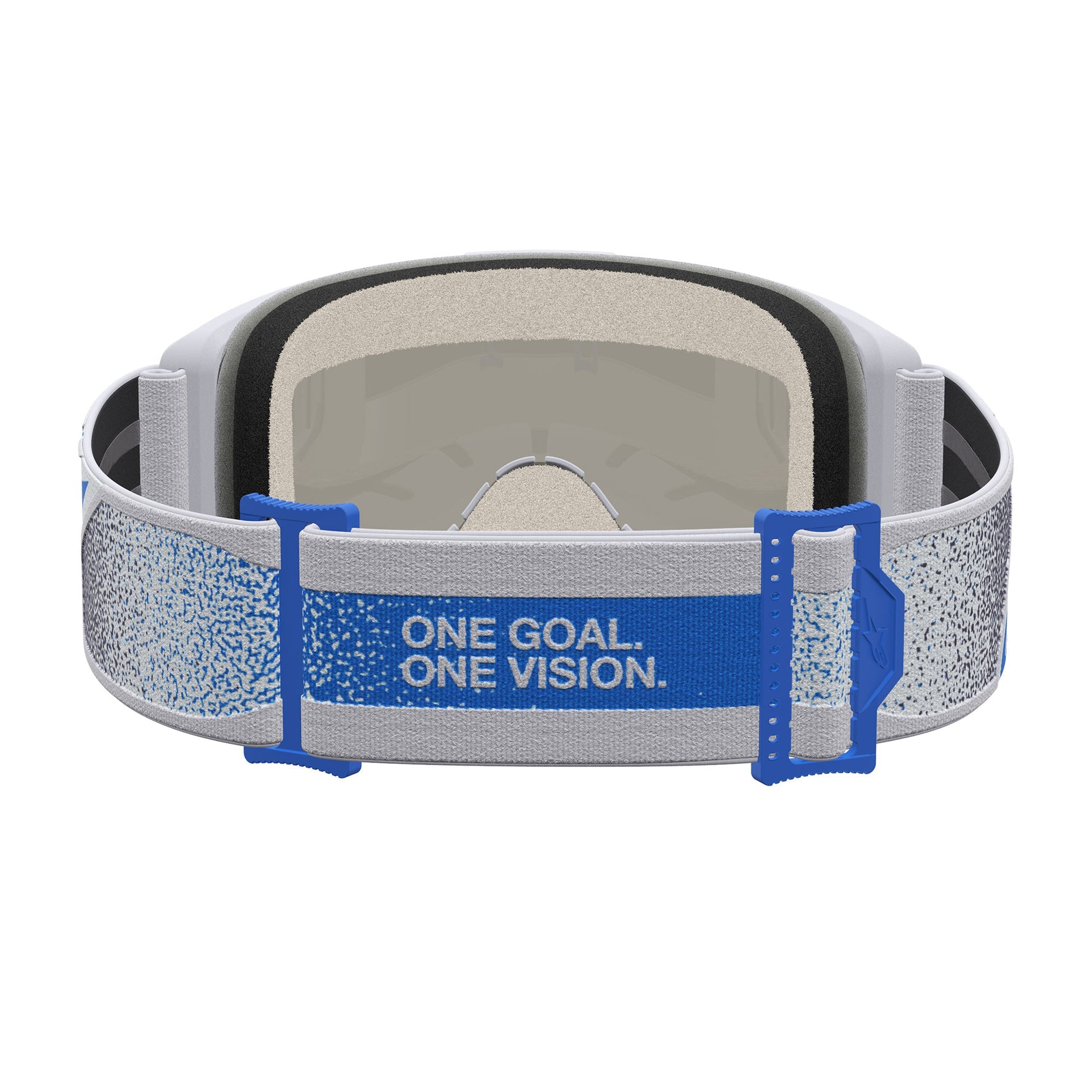Alpinestars Vision 5 DRAG MX Goggles (Light Lilac/Blue) Mirror Silver Lens