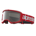 Alpinestars Vision 5 HONE MX Goggles (Red/White) Mirror Silver Lens