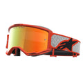 Alpinestars Vision 5 RORA MX Goggles (Silver/Orange) Mirror Red Lens