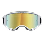 Alpinestars Vision 5 RORA MX Goggles (Black/White) Mirror Gold Lens