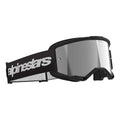 Alpinestars MX | MTB Vision 3 Goggles WORDMARK (Black) Mirror Silver Lens