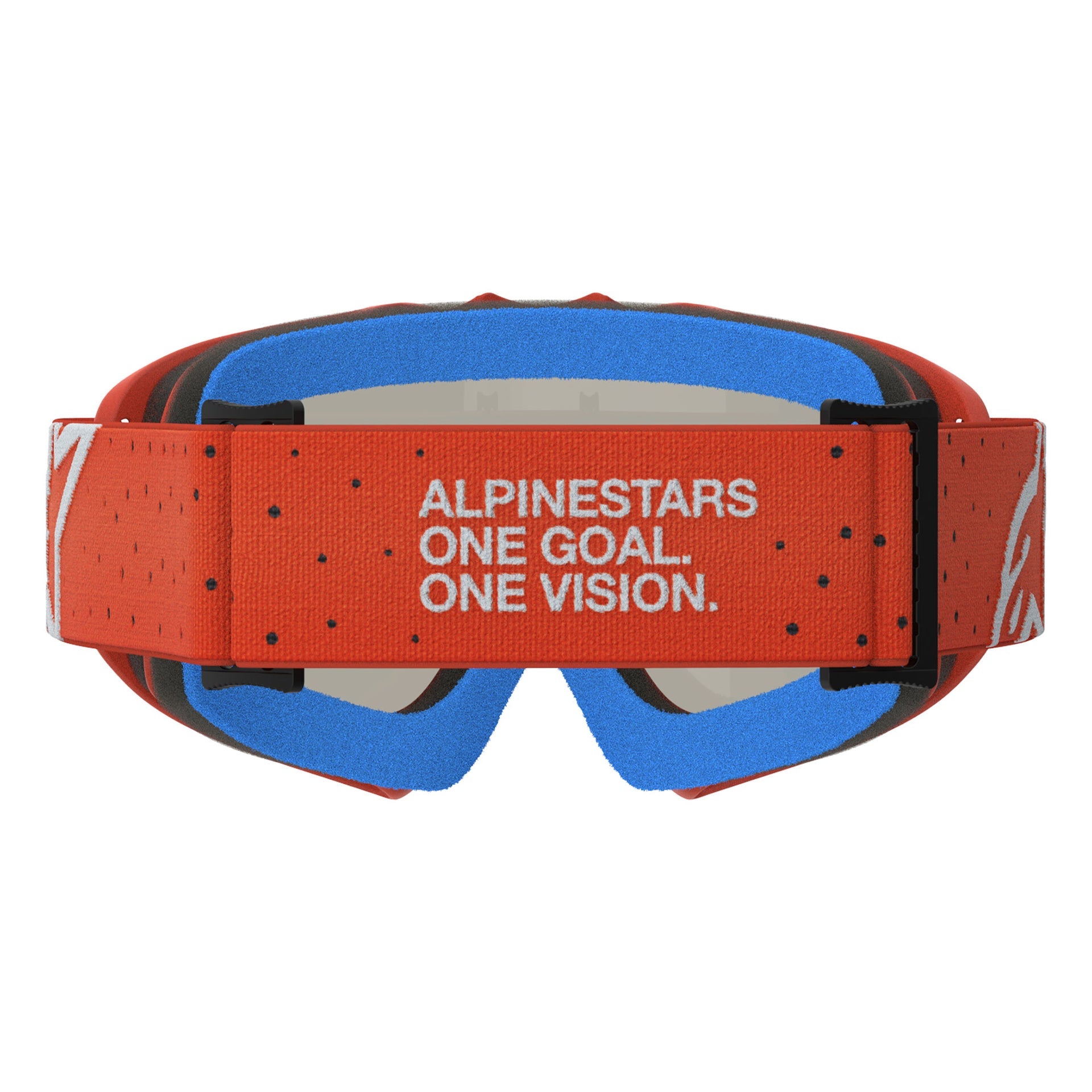 Alpinestars Youth Vision VESTA MX Goggles (Orange/Silver) Mirror Silver Lens