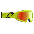 Alpinestars Youth Vision VESTA MX Goggles (Yellow Fluo/Black) Mirror Red Lens