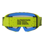 Alpinestars Youth Vision VESTA MX Goggles (Yellow Fluo/Black) Mirror Red Lens
