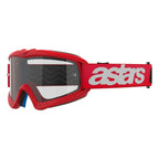 Alpinestars Youth Vision BLAZE Goggles (Red) Clear Lens