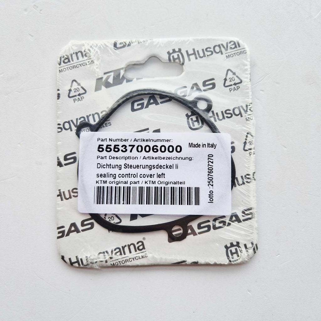 KTM Genuine Part - Gasket,  LH Control Cover - K55537006000