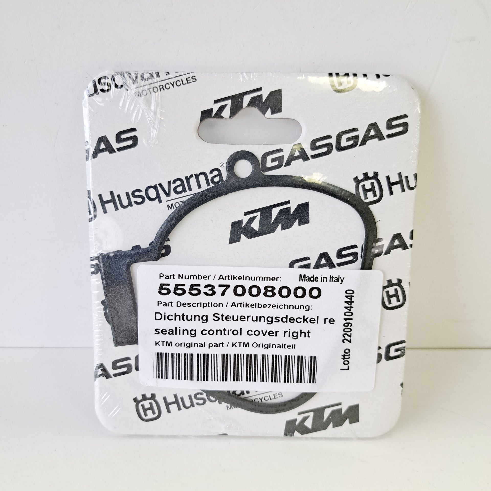 KTM Genuine Part - Gasket, Right/Control Cover - K55537008000