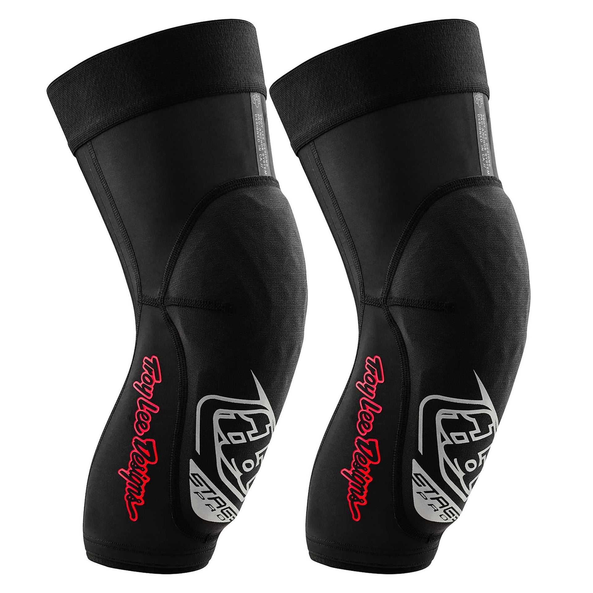 Troy Lee Designs MX | MTB Knee Guards - STAGE PRO (Black)
