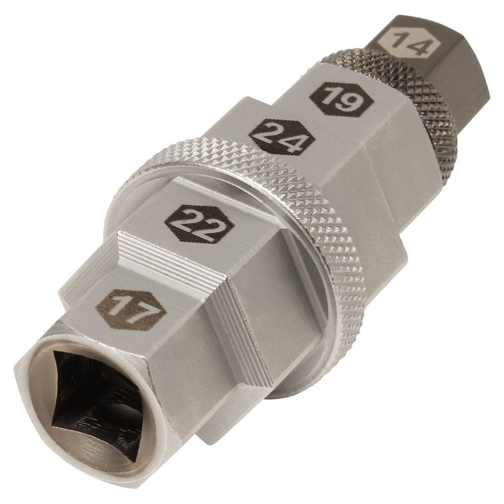Apico - Axle Tool 5-In-1 (14, 17, 19, 22, 24mm)